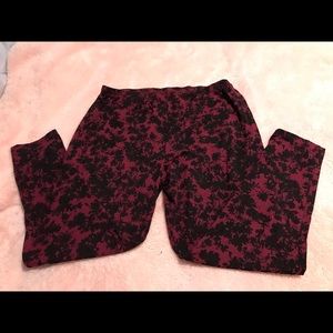 Floral leggings